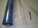 átlátszó asztalterítő PVC fólia; 140 cm széles, ára 1.500.- Ft/m